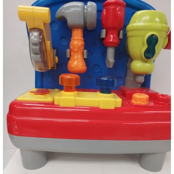 Mini Work Bench with Tools- Toy's R Us- Toddler Pretend Play Toy - Picture 1 of 9